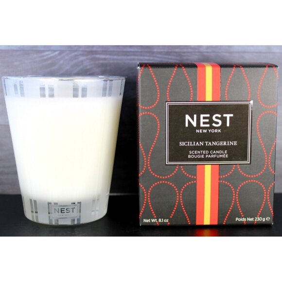 Nest NY Scented Candle, Sicilian Tangerine - 8.1 oz - Up to 60-Hour Burn Time - Picture 1 of 6